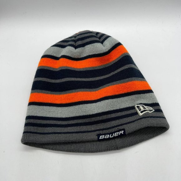 Bauer New Era Beanie Hat‎ Gray Youth - Picture 1 of 3